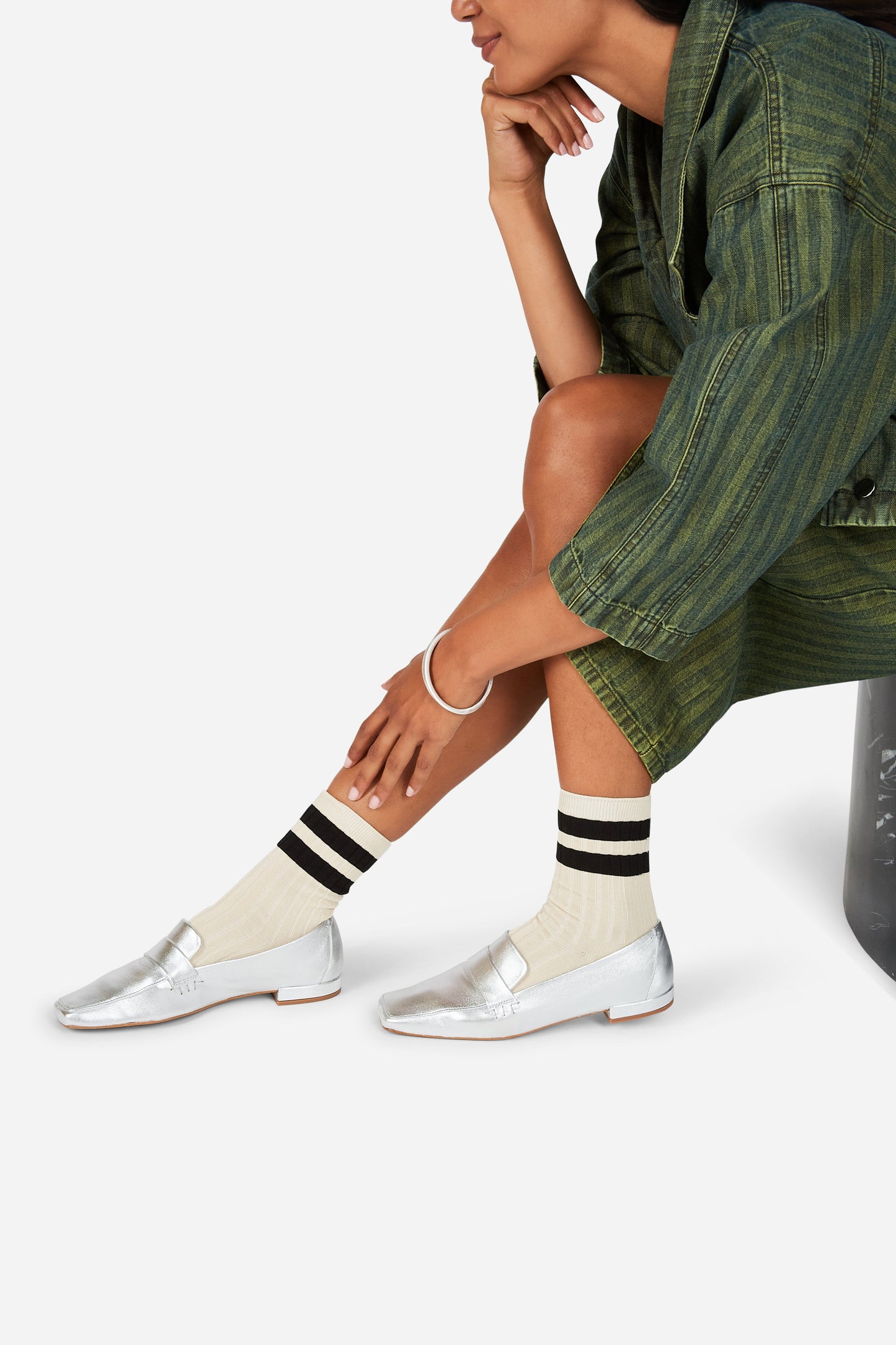 Intentionally Blank HER VARSITY SOCKS