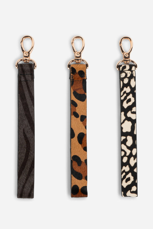 Intentionally Blank STORE HOUSE ANIMAL PRINT WRISTLET