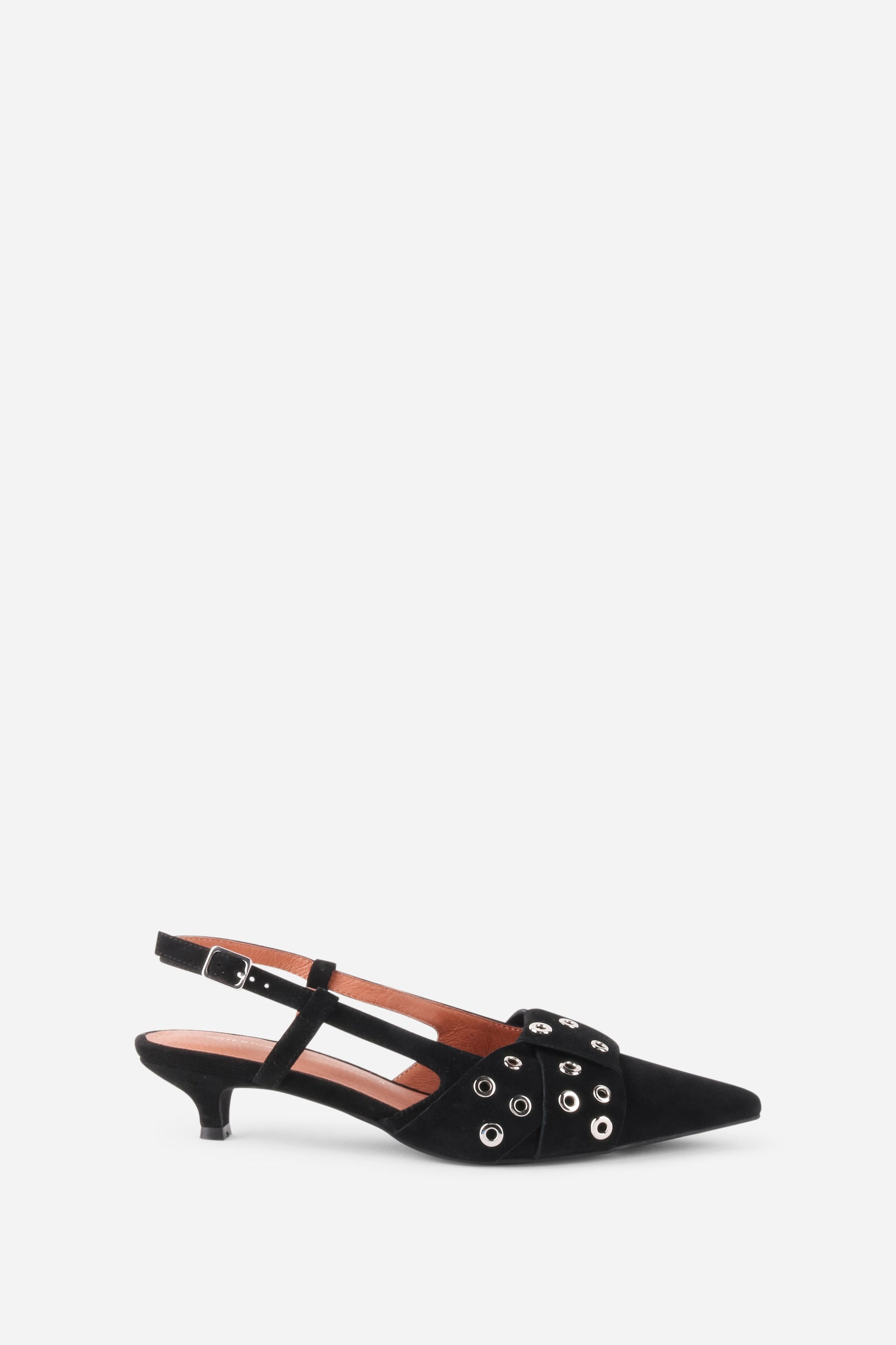 Intentionally Blank MAMAN SLINGBACK KITTEN HEEL