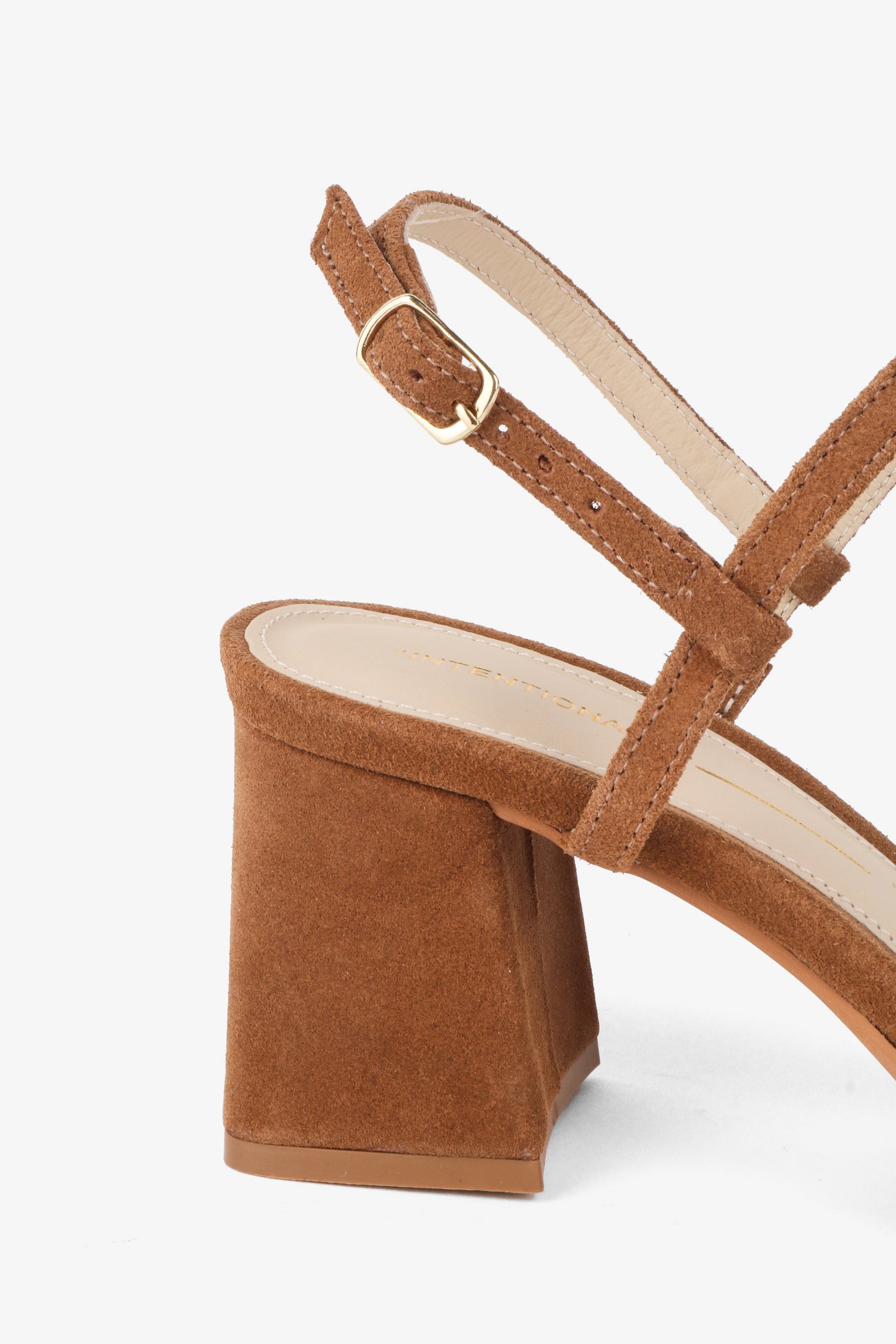 Intentionally Blank VALIDATED SUEDE HEEL