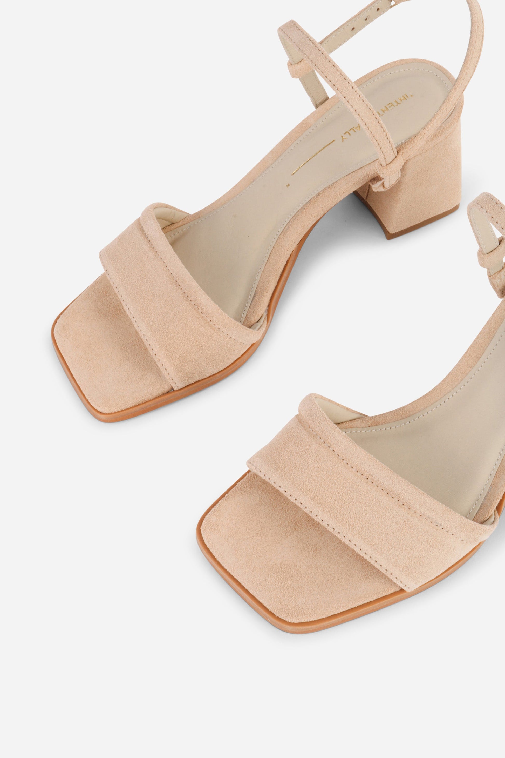 Intentionally Blank VALIDATED SUEDE HEEL