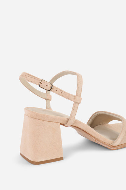 Intentionally Blank VALIDATED SUEDE HEEL