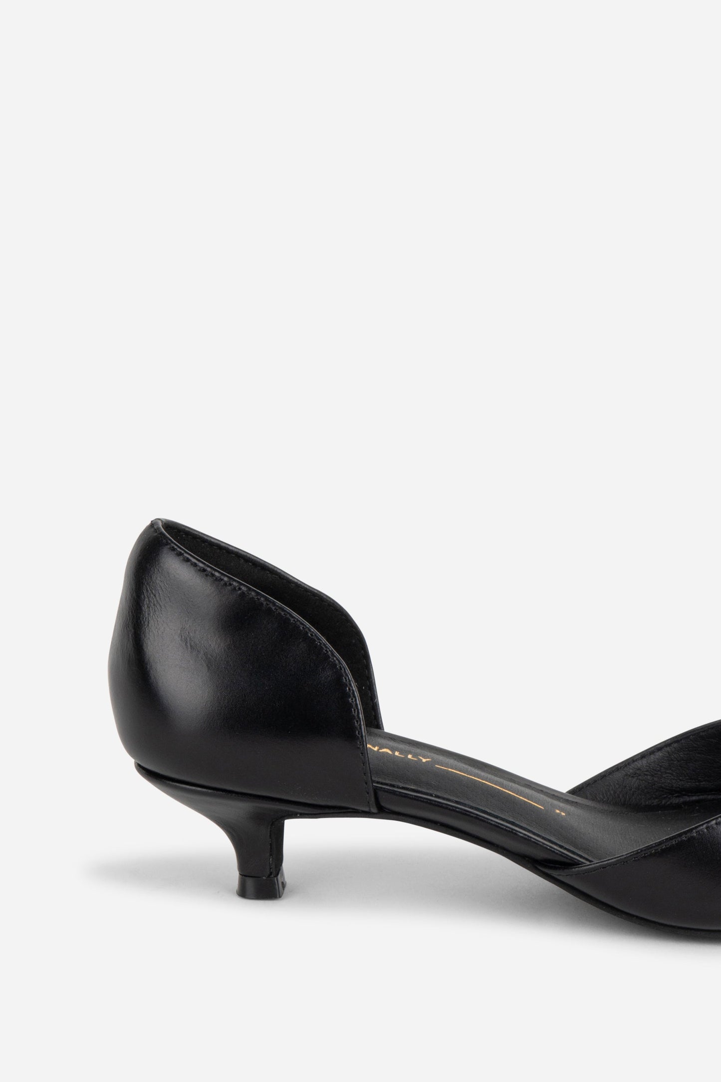 Intentionally Blank CAROL PEEP TOE KITTEN HEEL