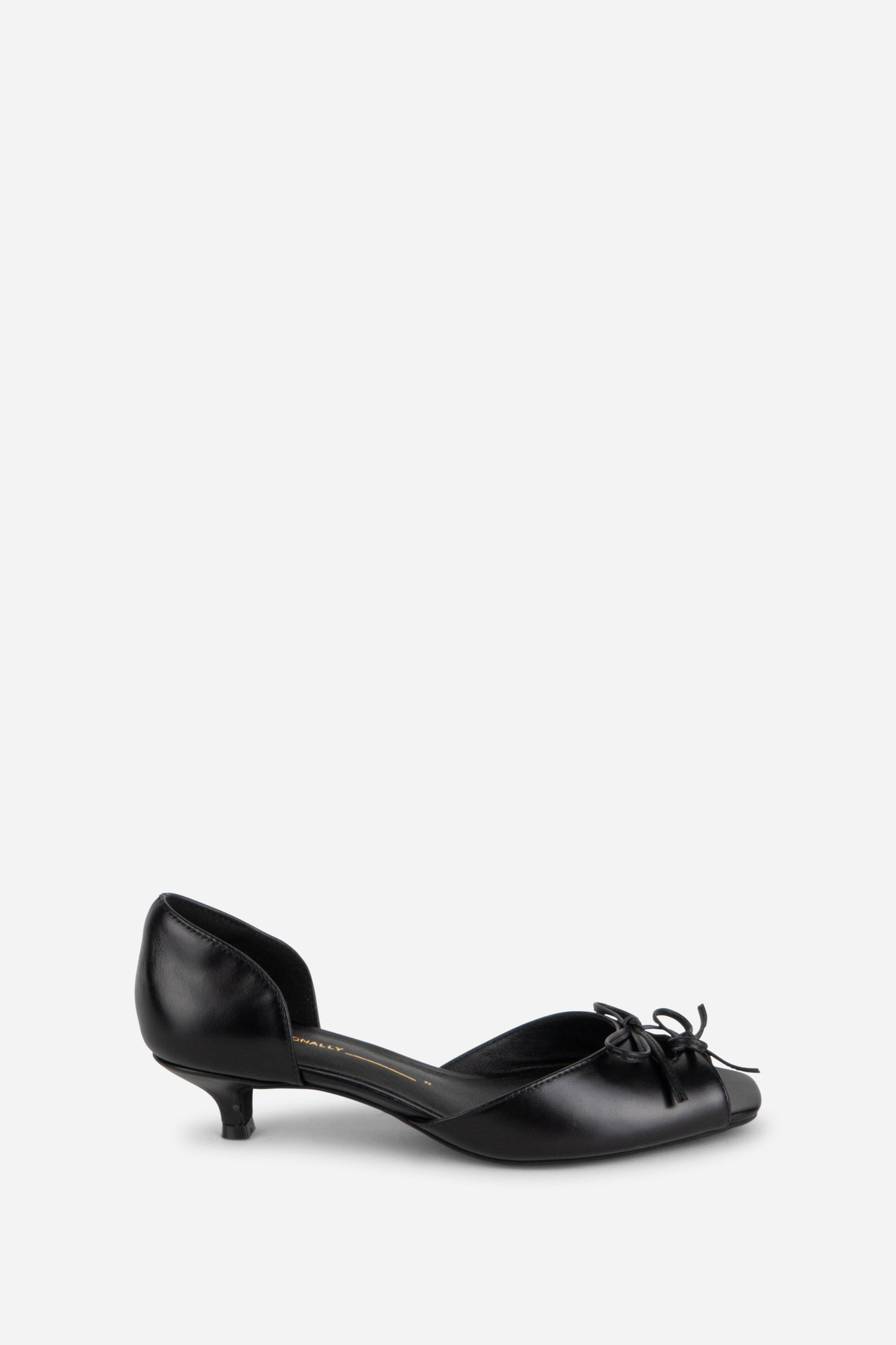 Intentionally Blank CAROL PEEP TOE KITTEN HEEL