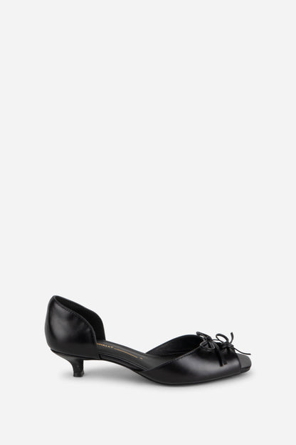 Intentionally Blank CAROL PEEP TOE KITTEN HEEL
