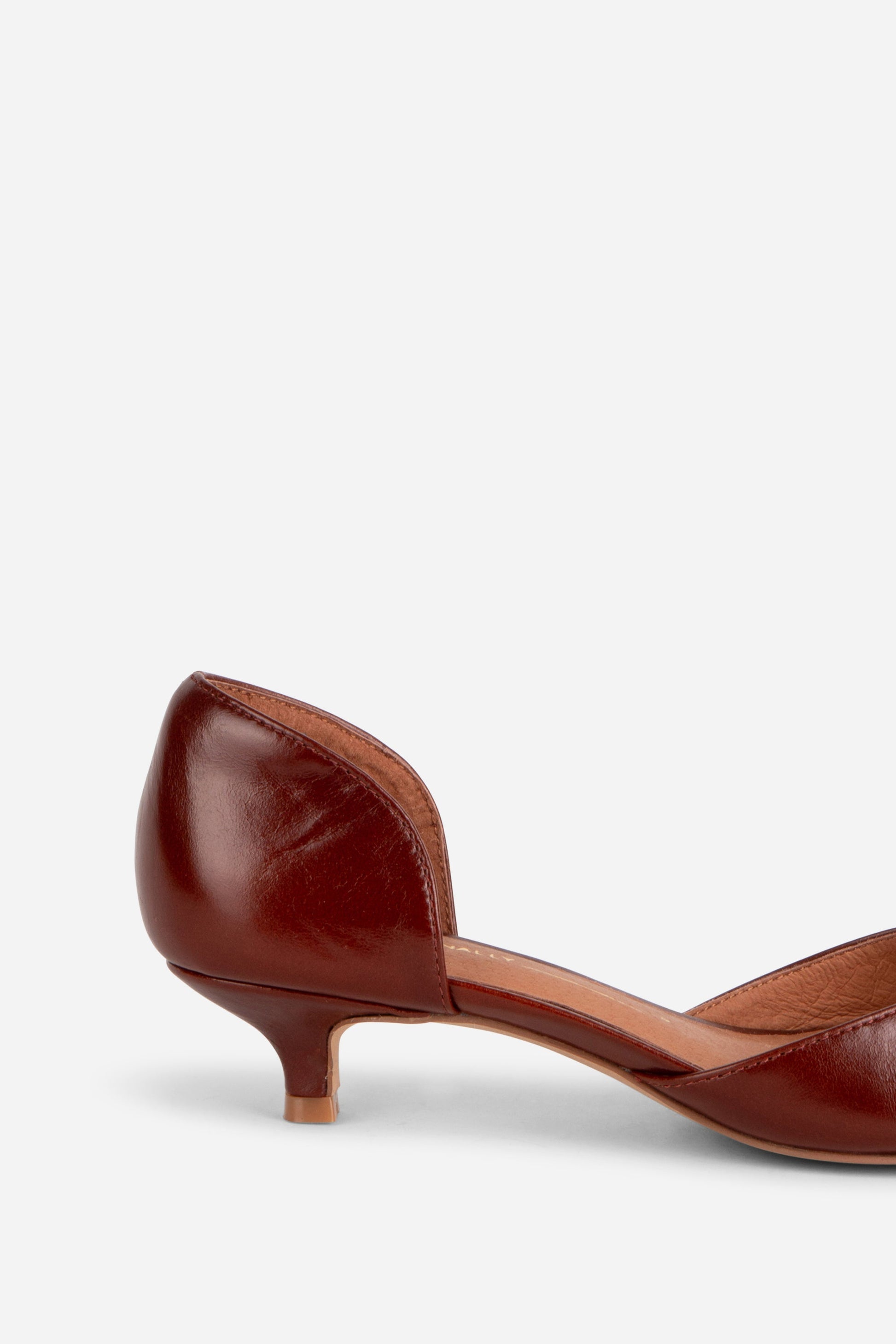 Intentionally Blank CAROL PEEP TOE KITTEN HEEL