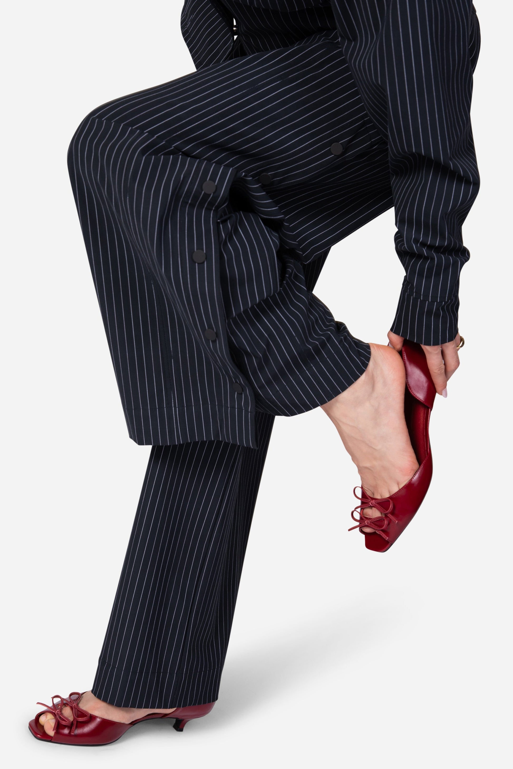 Intentionally Blank CAROL PEEP TOE KITTEN HEEL