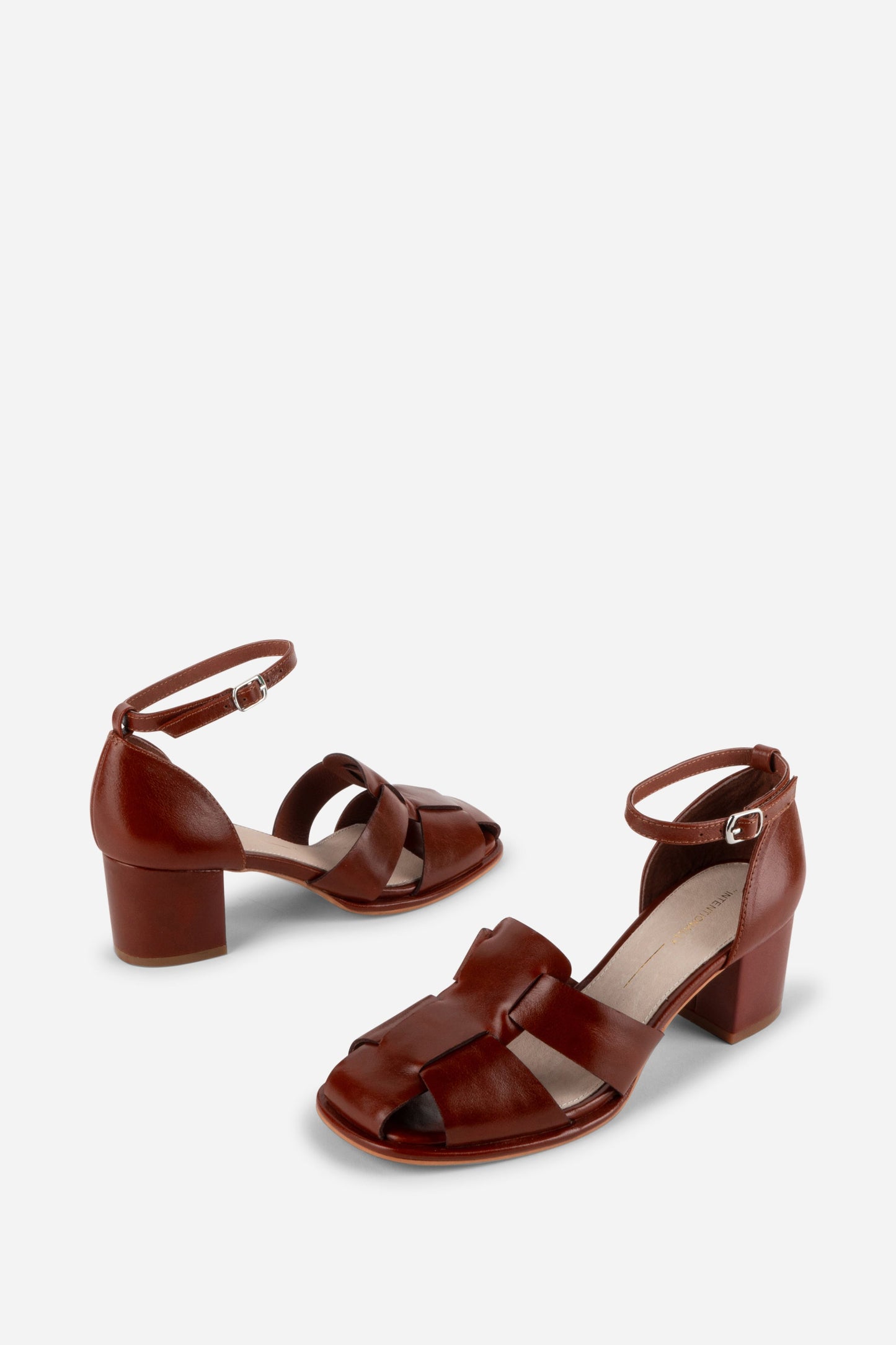 Intentionally Blank APRIL OILED LEATHER FISHERMAN HEEL
