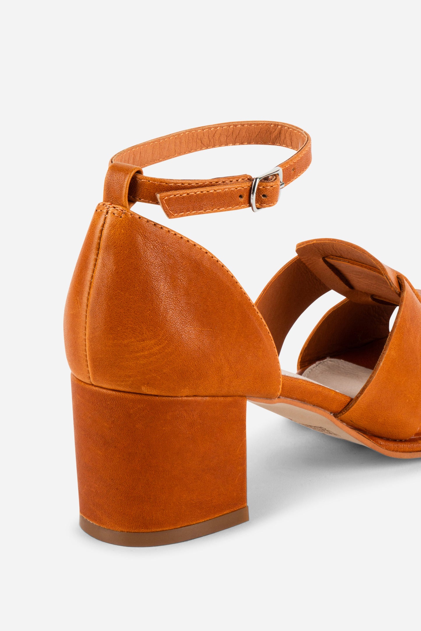 Intentionally Blank APRIL LEATHER FISHERMAN HEEL