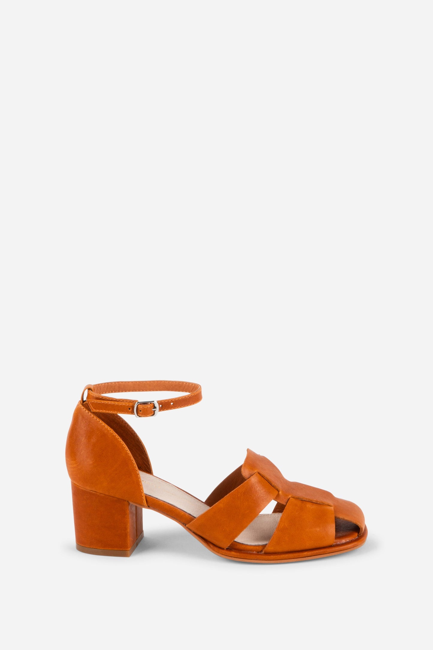Intentionally Blank APRIL LEATHER FISHERMAN HEEL