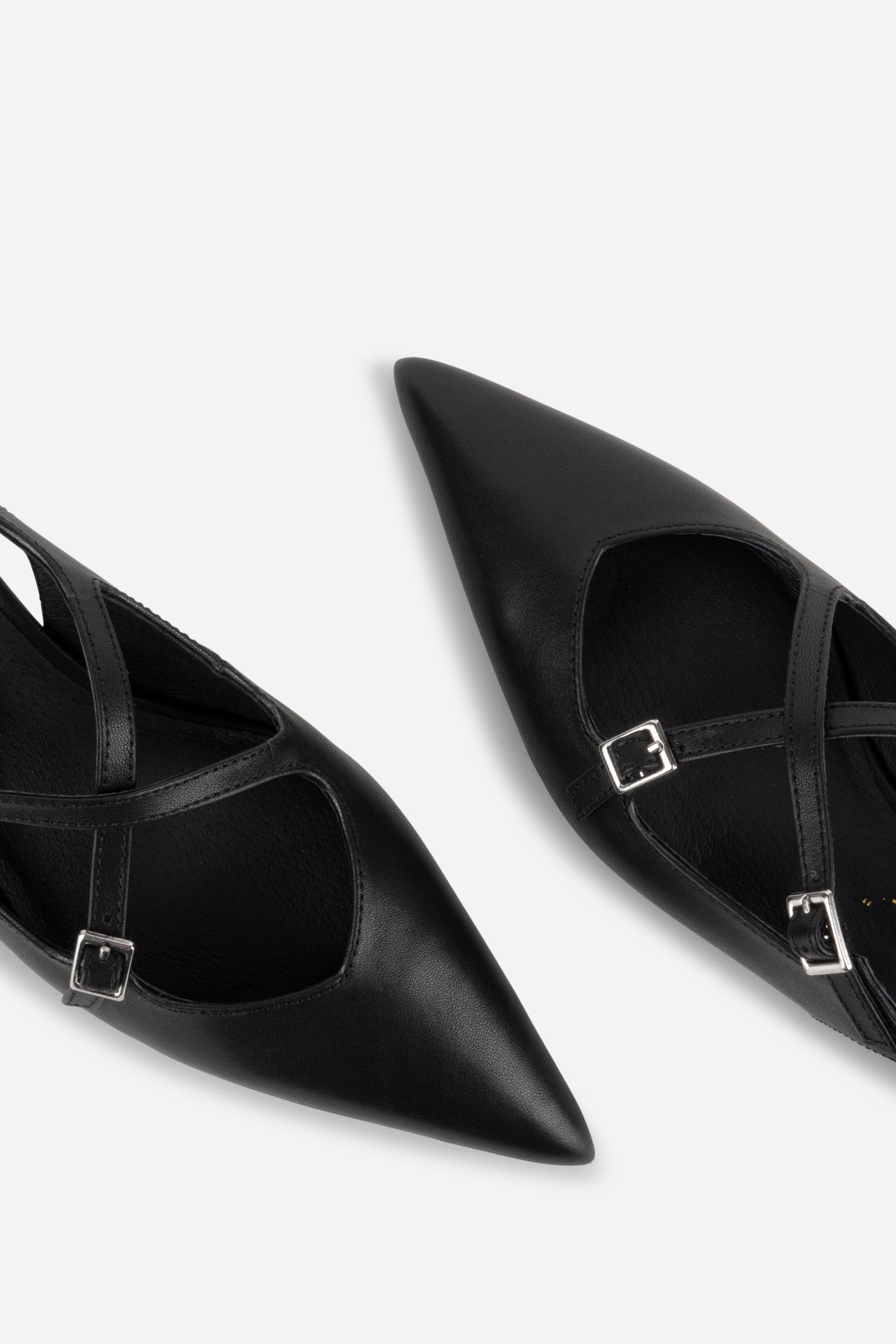 Intentionally Blank JAX SLINGBACK KITTEN HEEL