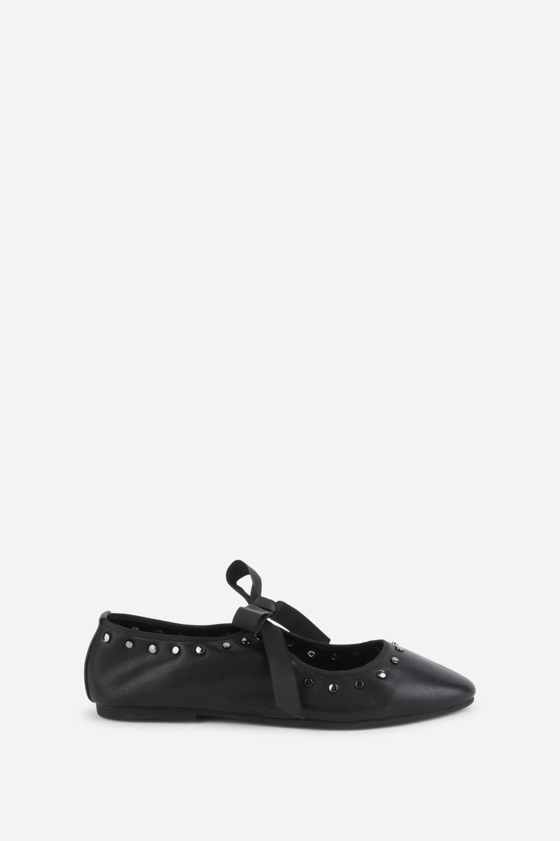 Intentionally Blank PEAK LEATHER BALLET FLAT