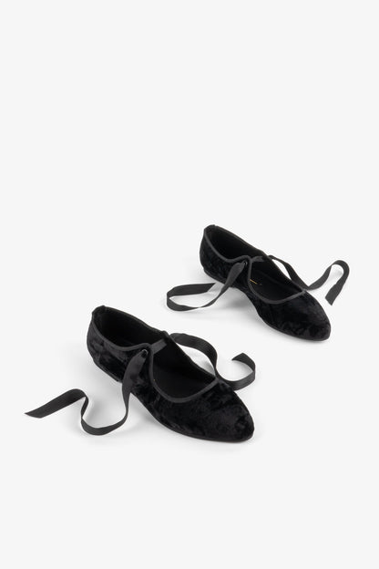Intentionally Blank VALLEY VELVET BALLET FLAT