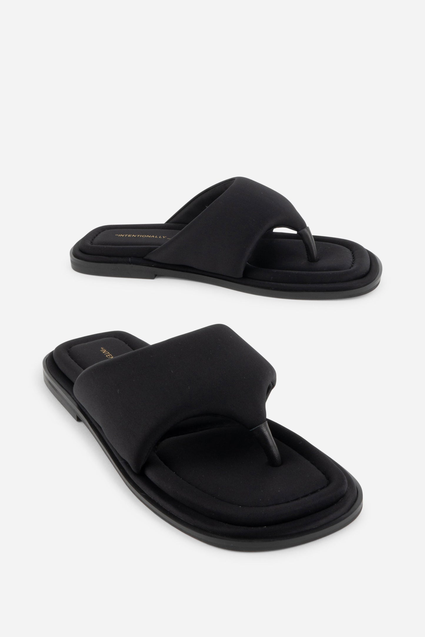Intentionally Blank SEOUL VEGAN NEOPRENE THONG SANDAL