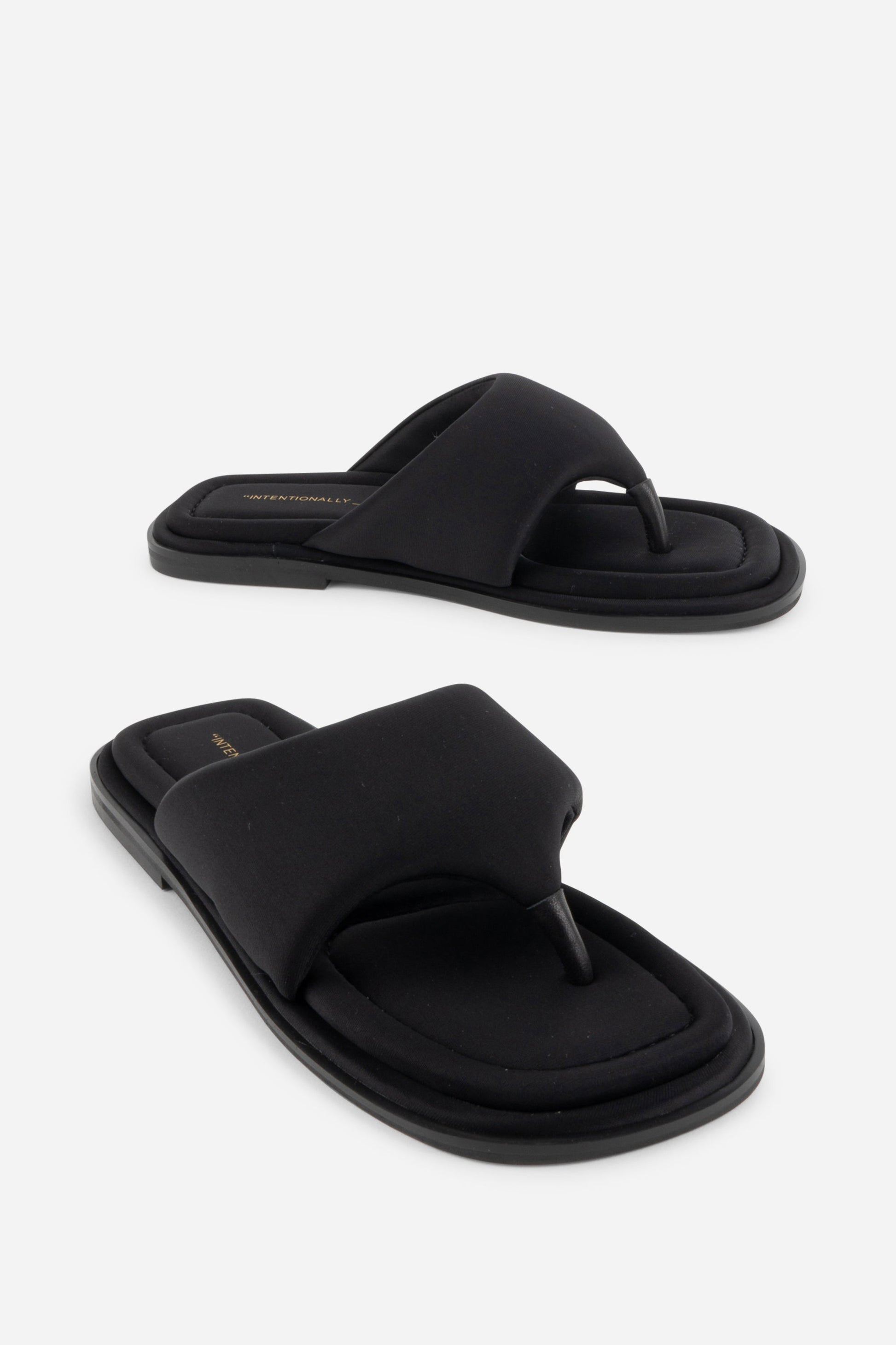Intentionally Blank SEOUL VEGAN NEOPRENE THONG SANDAL
