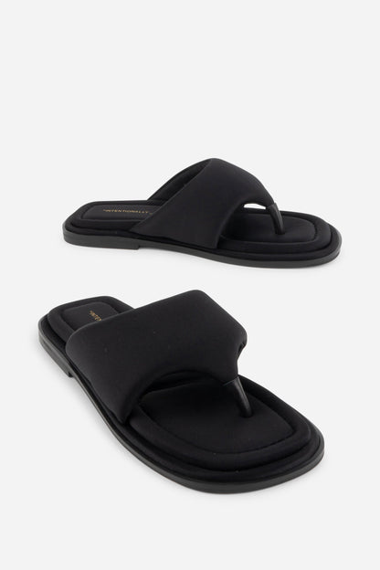 Intentionally Blank SEOUL VEGAN NEOPRENE THONG SANDAL