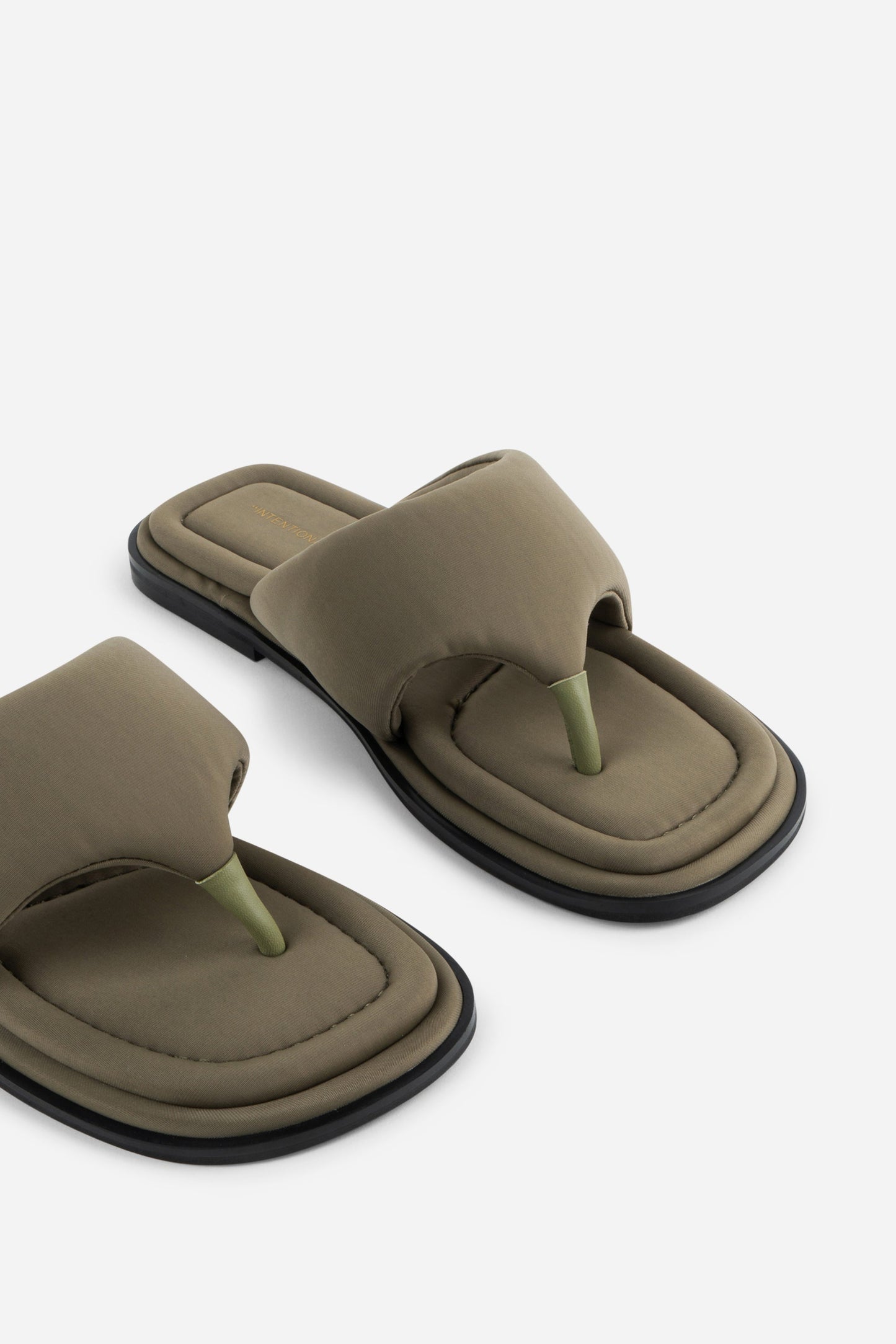 Intentionally Blank SEOUL VEGAN NEOPRENE THONG SANDAL