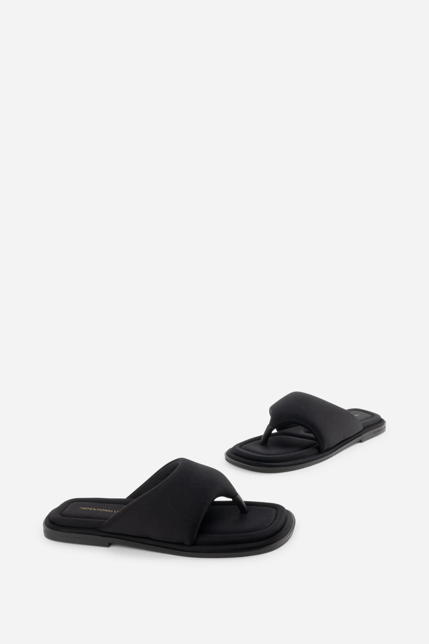 Intentionally Blank SEOUL VEGAN NEOPRENE THONG SANDAL