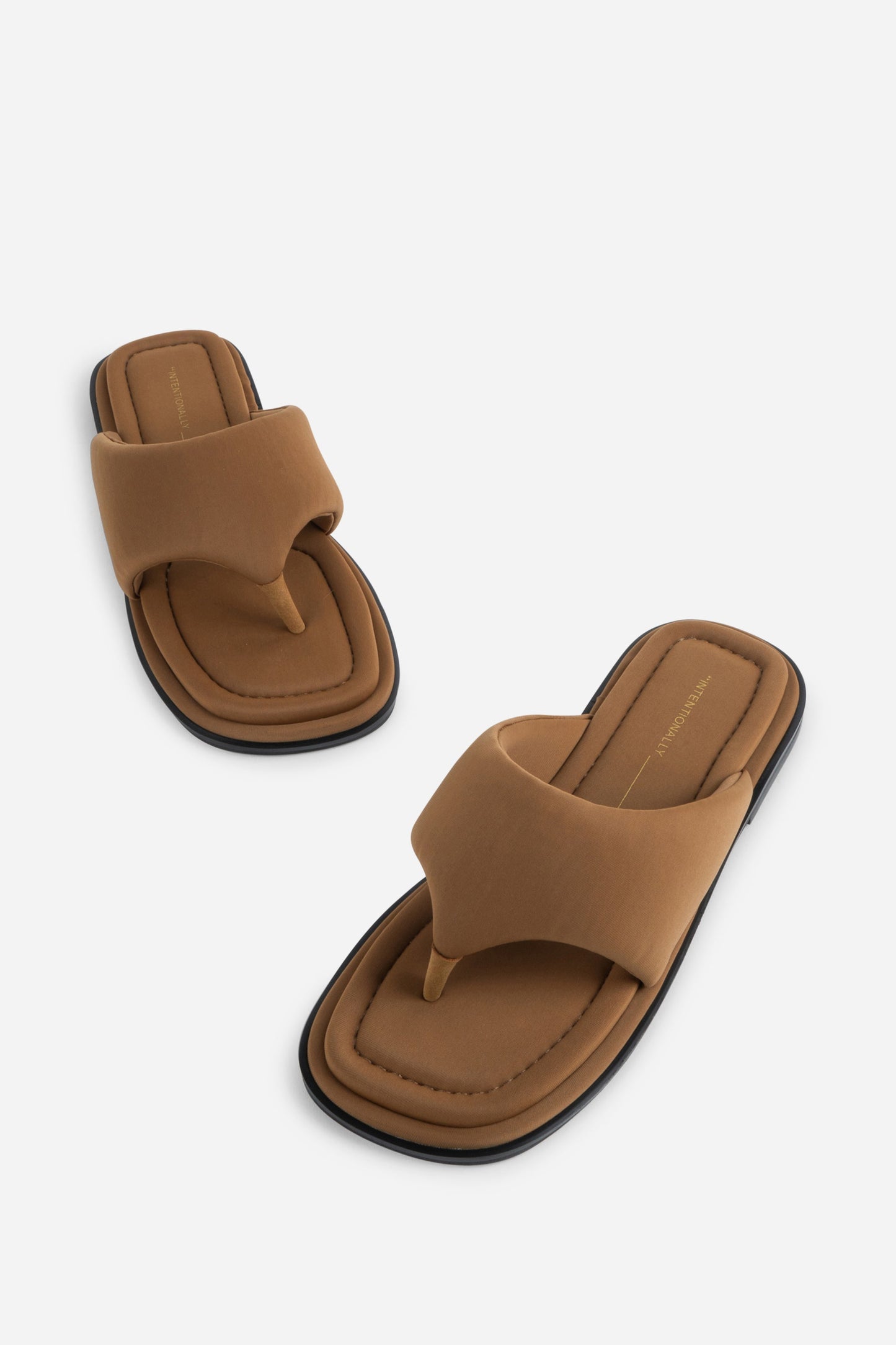 Intentionally Blank SEOUL VEGAN NEOPRENE THONG SANDAL