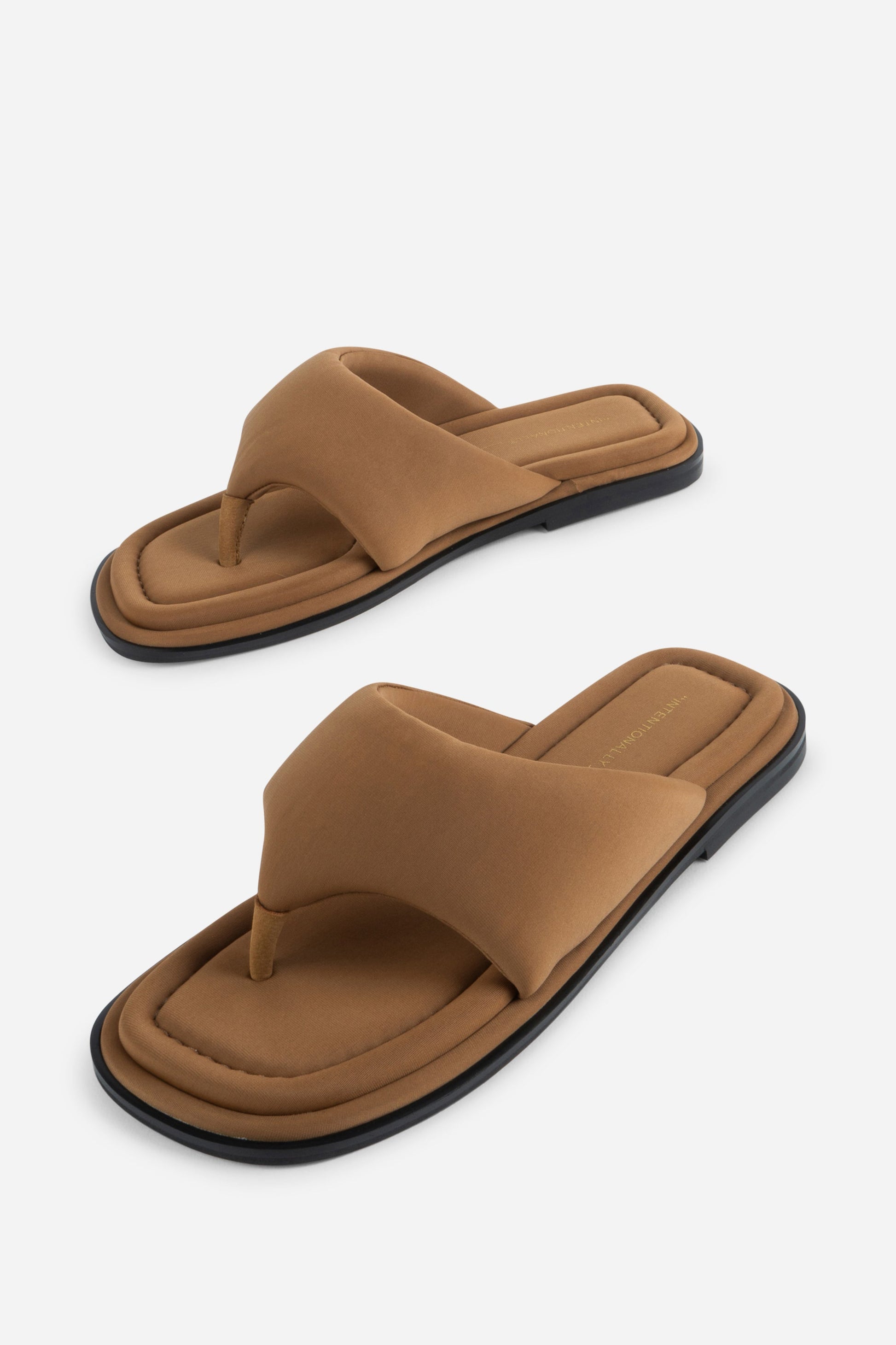 Intentionally Blank SEOUL VEGAN NEOPRENE THONG SANDAL