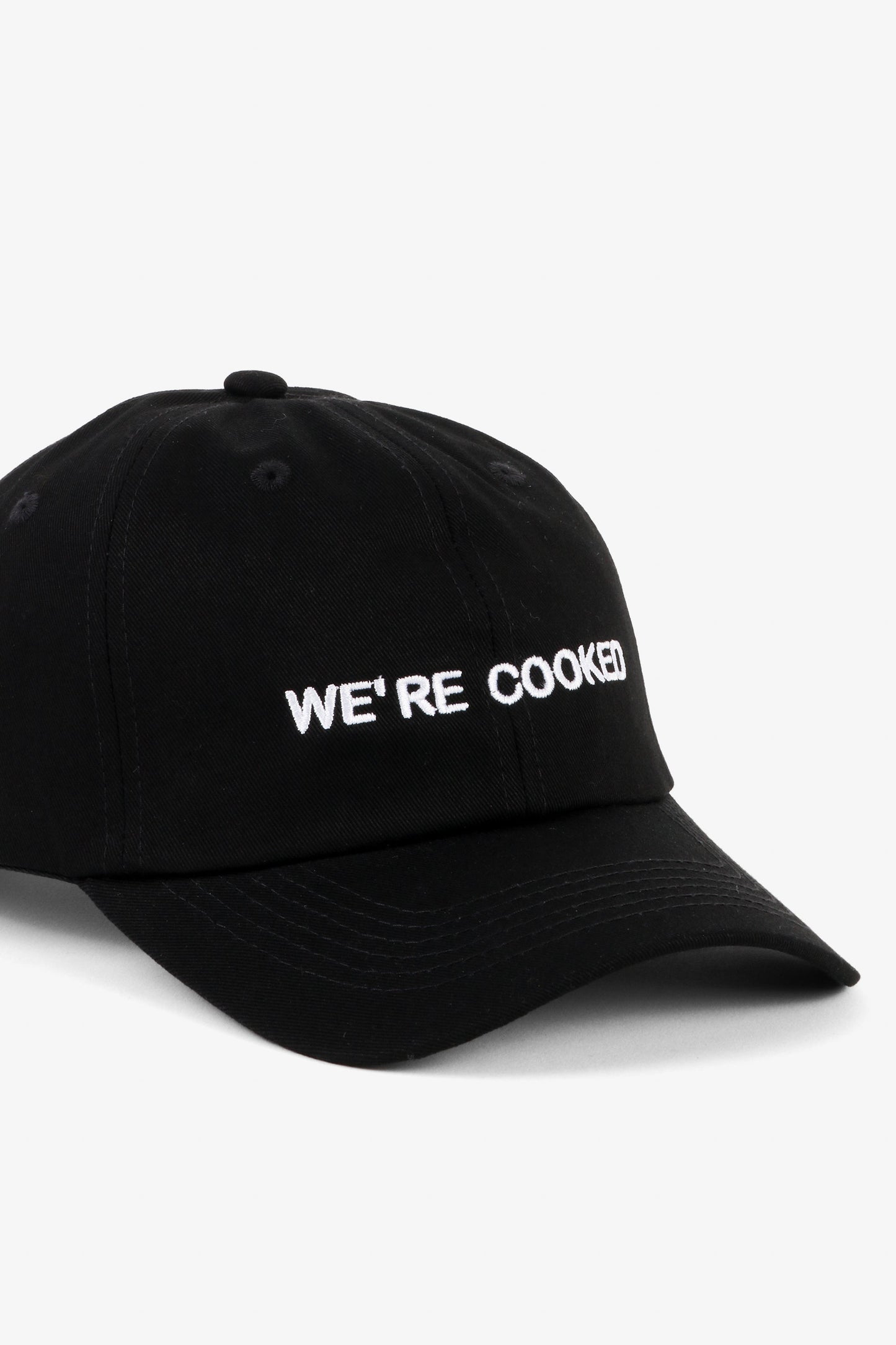 Intentionally Blank WE'RE COOKED DAD CAP