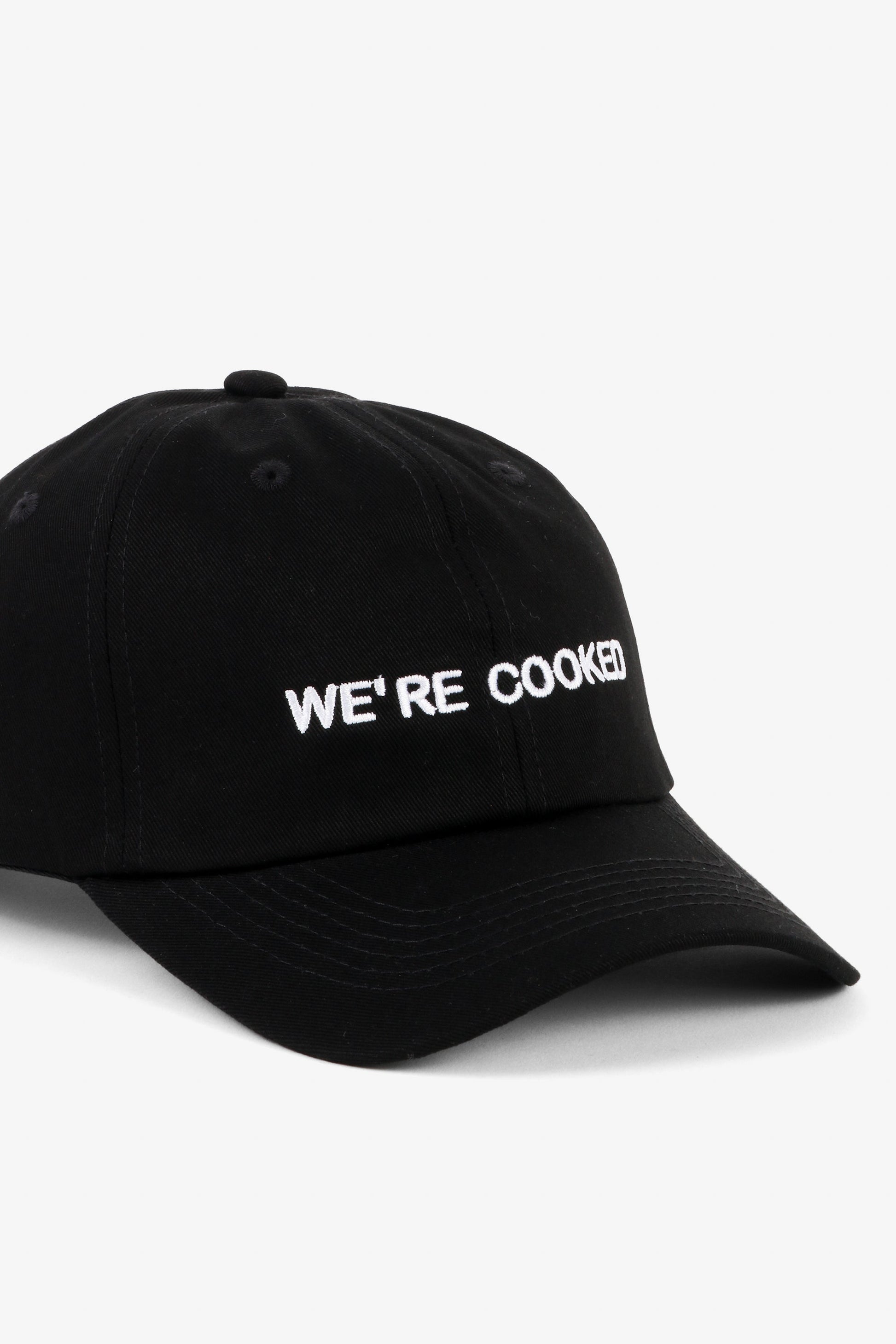 Intentionally Blank WE'RE COOKED DAD CAP
