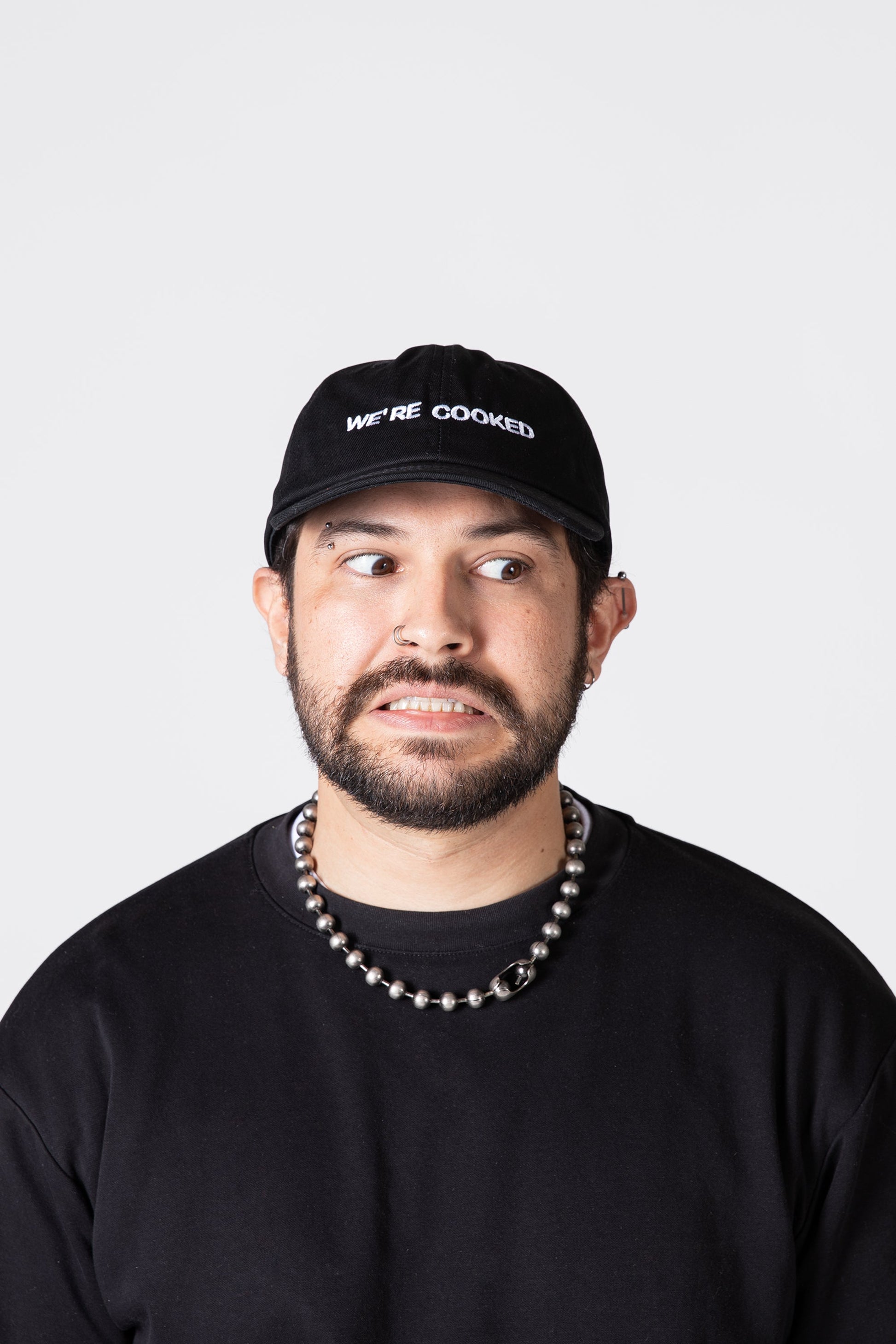 Intentionally Blank WE'RE COOKED DAD CAP