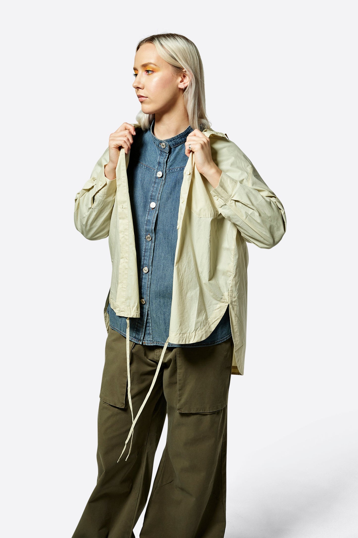 Intentionally Blank BLOOMFIELD HOODED TOP
