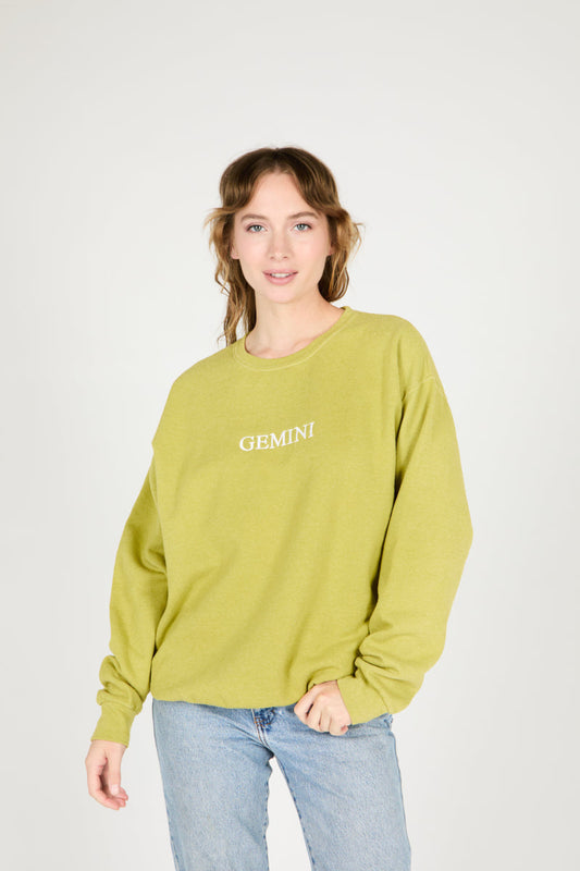 Intentionally Blank GEMINI ZODIAC PULLOVER