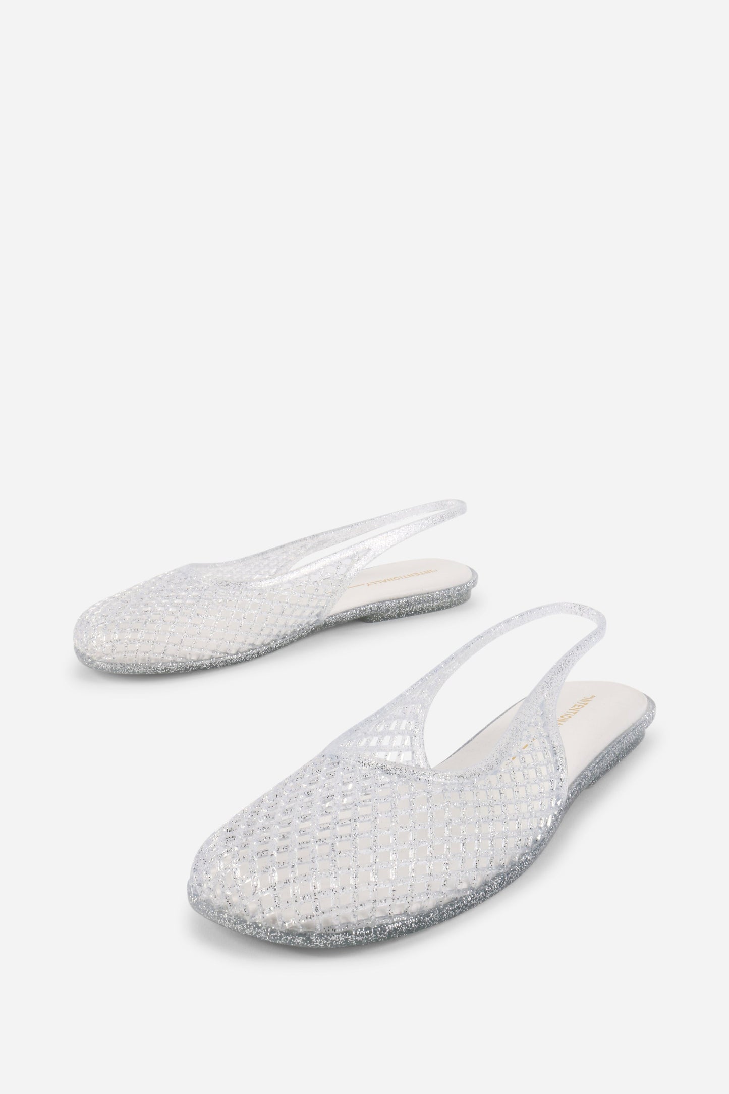 Intentionally Blank NESSA JELLY SLINGBACK BALLET FLAT