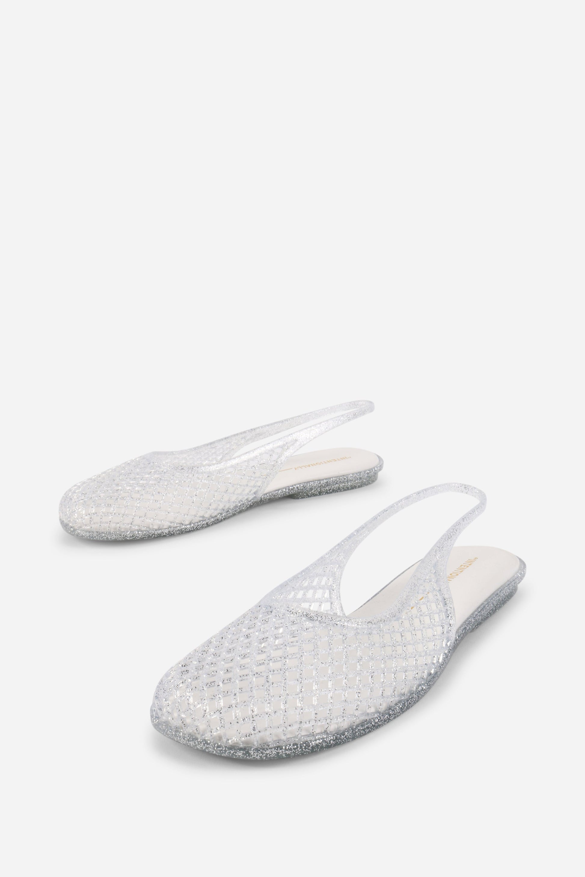 Intentionally Blank NESSA JELLY SLINGBACK BALLET FLAT