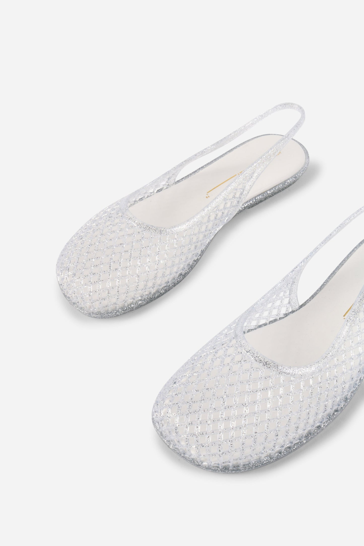 Intentionally Blank NESSA JELLY SLINGBACK BALLET FLAT