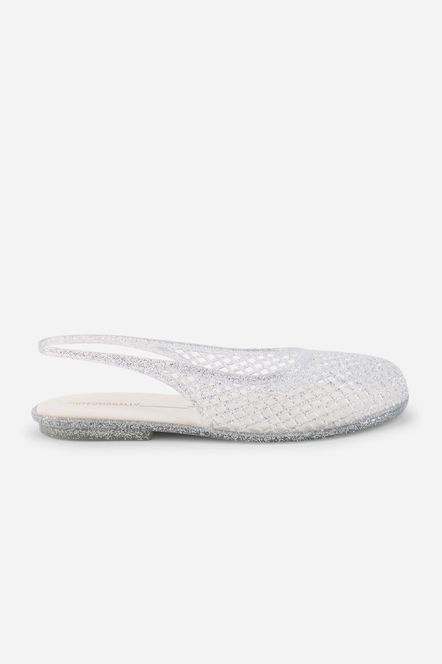 Intentionally Blank NESSA JELLY SLINGBACK BALLET FLAT