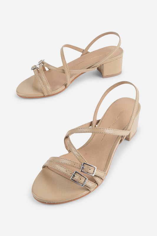 Intentionally Blank KARITON BLOCK HEEL SANDAL