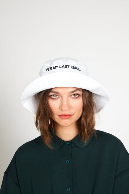 Intentionally Blank PER MY LAST BUCKET HAT