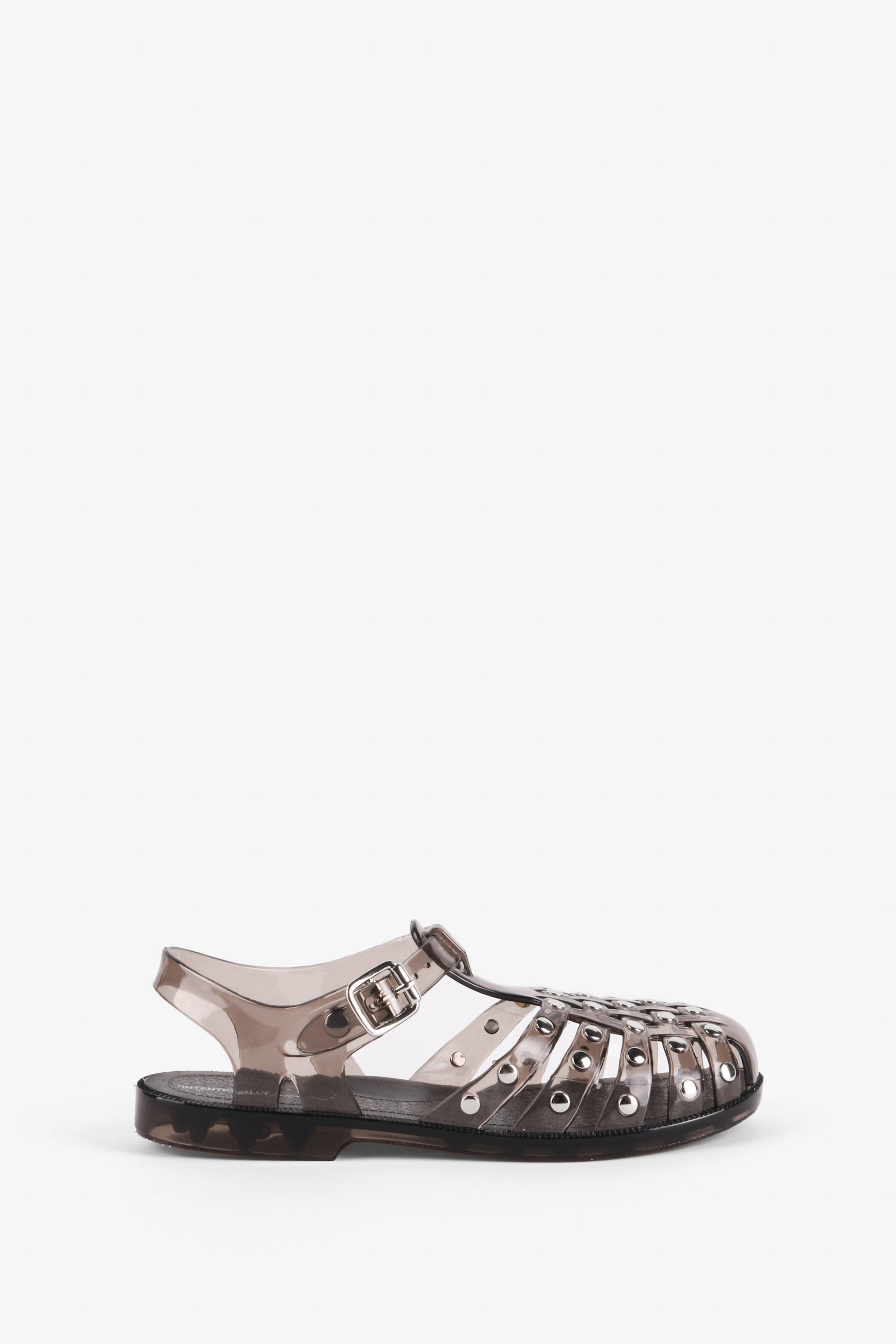 Intentionally Blank ELLERY STUDDED JELLY FISHERMAN SANDAL