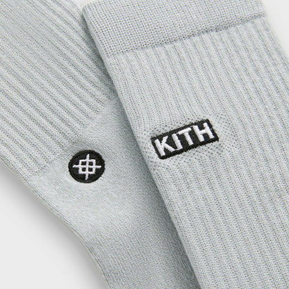 Men Kith Kith Classics for Stance 2.0 Classic Crew Sock - Grey
