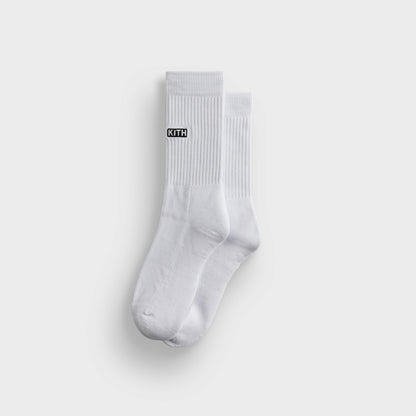 Men|Women|Kids Kith Kith Classics for Stance 2.0 Classic Crew Sock - White