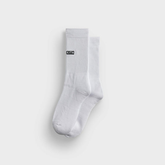 Men|Women|Kids Kith Kith Classics for Stance 2.0 Classic Crew Sock - White