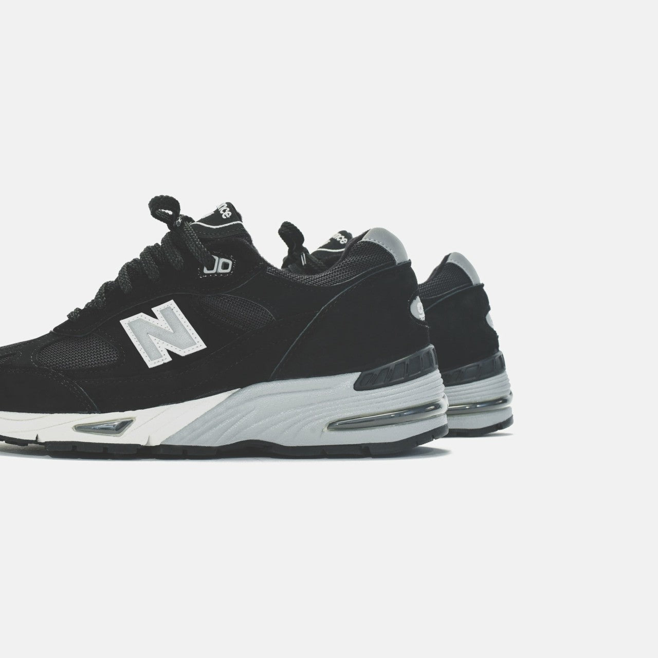 Men Kith New Balance Made in UK 991 - Black / White