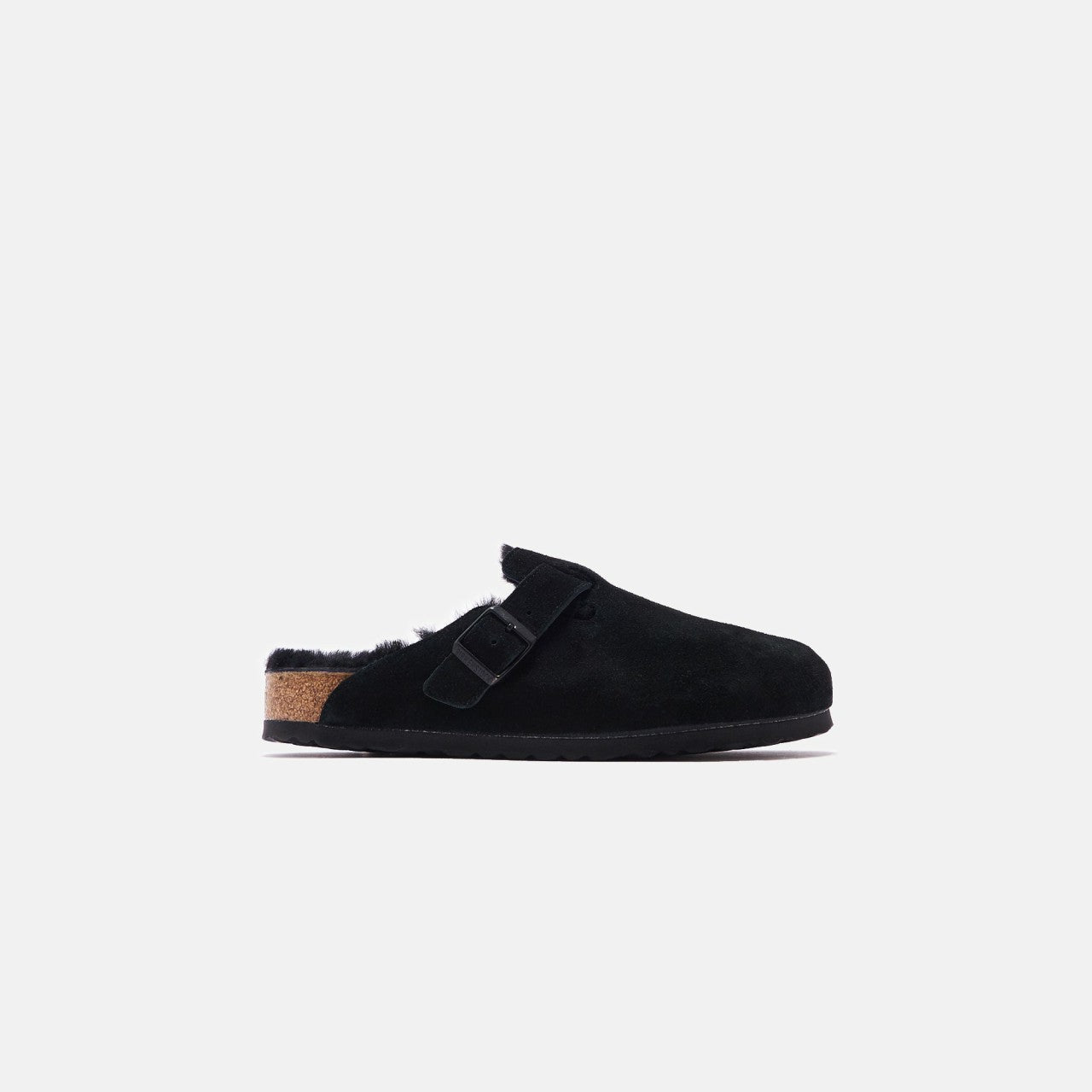 Men Kith Birkenstock Boston Shearling - Black