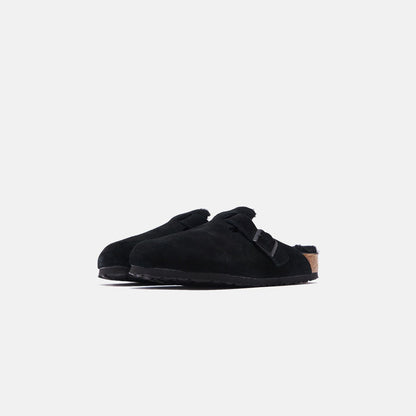 Men Kith Birkenstock Boston Shearling - Black