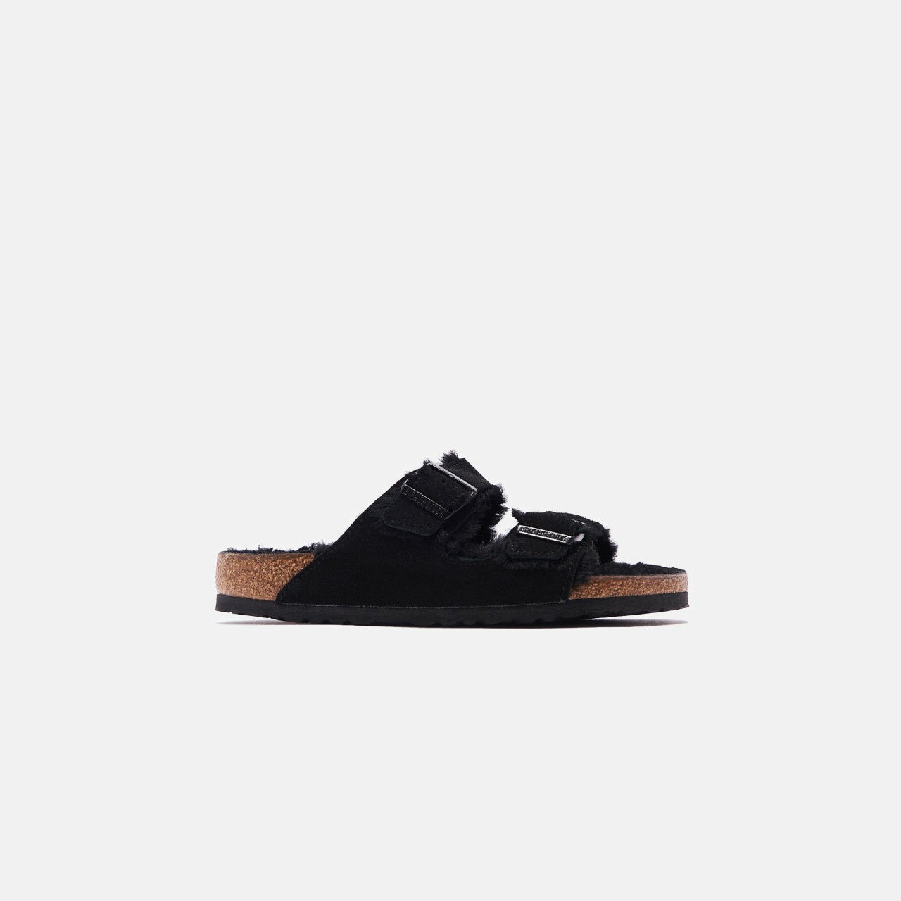 Men Kith Birkenstock Arizona Shearling - Black