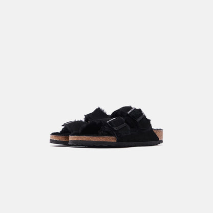Men Kith Birkenstock Arizona Shearling - Black
