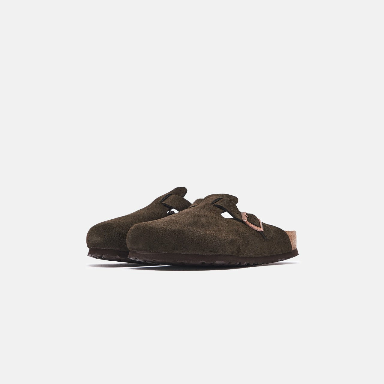 Men Kith Birkenstock Boston Suede - Mocha
