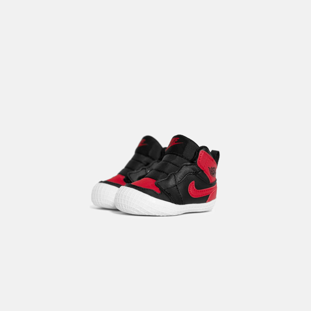 Kids Kith Nike Air Jordan 1 Crib Bootie - Black / Varsity Red / White