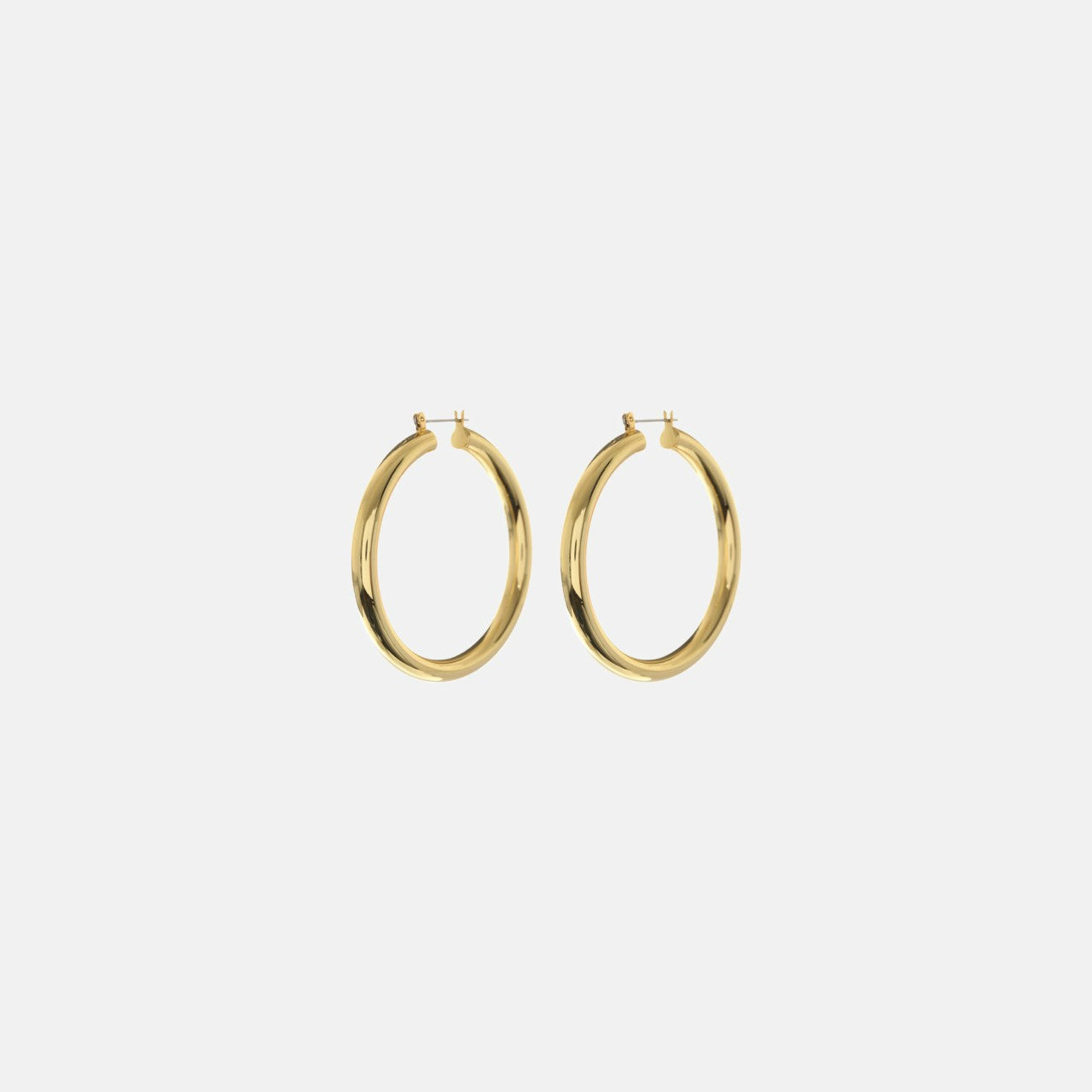 Women Kith Luv AJ Amalfi Tube Hoop Earrings - Gold