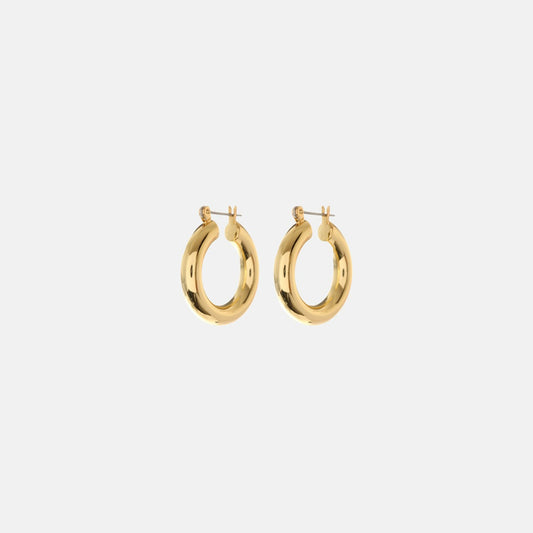 Women Kith Luv AJ Baby Amalfi Hoop Earrings - Gold