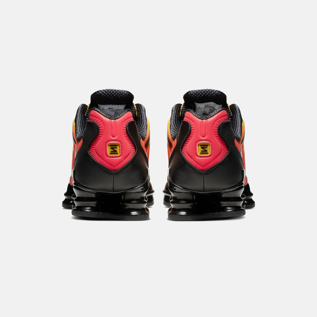 Men Kith Nike Shox TL - Black / Black Amarillo / University Red