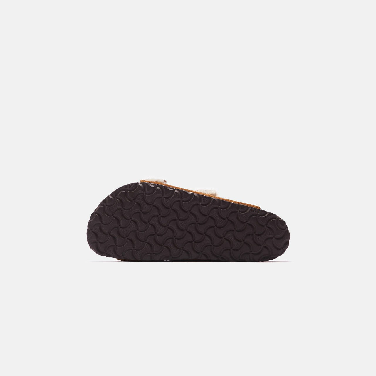 Men Kith Birkenstock Arizona Shearling - Mink / Natural